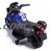 6V Kids Ride On Motorcycle Battery Powered Electric Toy With Training Wheels Blue   
